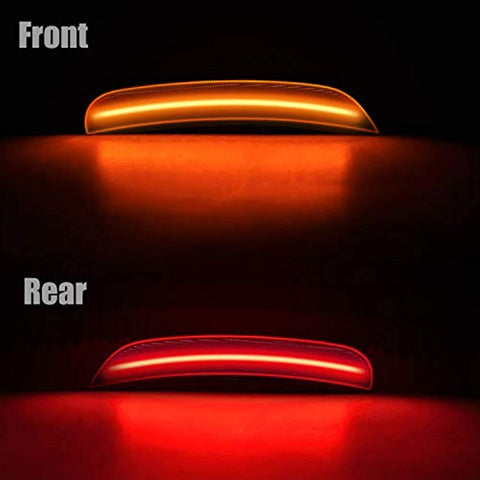 2015-2021 Charger Smoked LED Side Marker Lights | 4Pcs