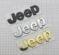 Front Hood Jeep Logo Emblem 3D Sticker for 2014-2022 Jeep Grand Cherokee