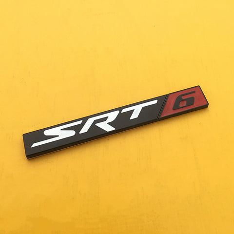 SXT6 SRT8 Trunk Emblem | 1Pc