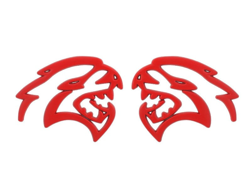 SRT Hellcat 3D Emblem | Side Rear | Hellcat SRT (1Pc), Hellcat (2Pcs) Secondary image