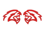 SRT Hellcat 3D Emblem | Side Rear | Hellcat SRT (1Pc), Hellcat (2Pcs)