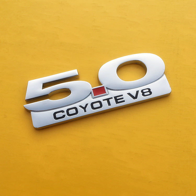 5.0 COYOTE V8 Fender Emblem For Ford Mustang | 1Pc Secondary image