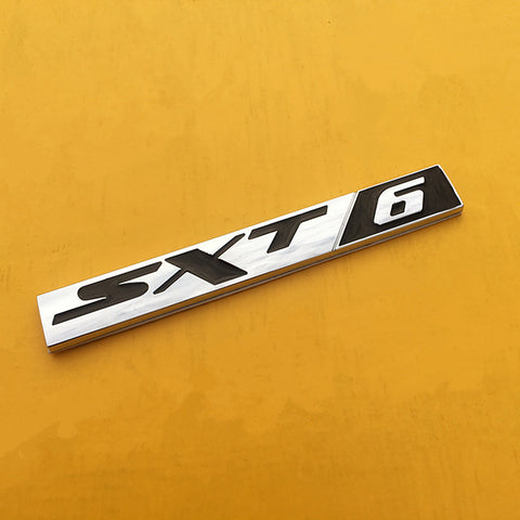 SXT6 SRT8 Trunk Emblem | 1Pc