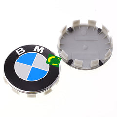 BMW Logo Wheel Hub Center Caps | 4Pcs