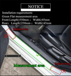 Custom Car Door Sill LED Auto-Sensing Wiring-Free Welcome Courtesy Lights