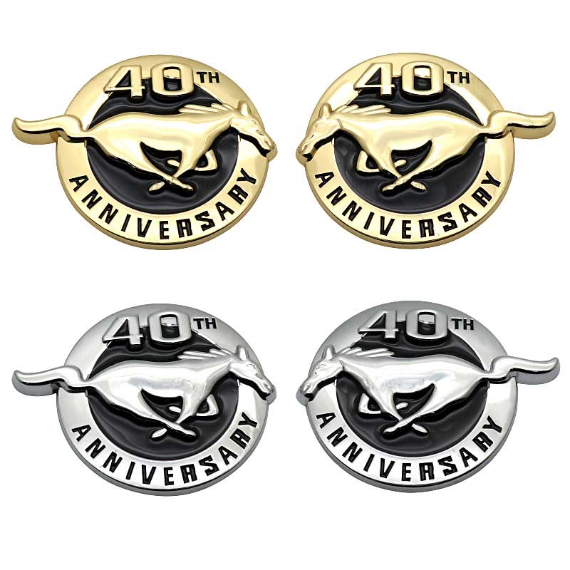 2004 40th Anniversary Ford Mustang Emblem | Front Fender | 1Pc