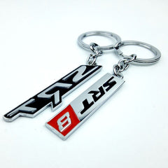 SRT8 SRT Metal Keychain For Jeep Dodge | 1Pc