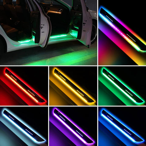 Ford Acrylic Moving LED Door Sill