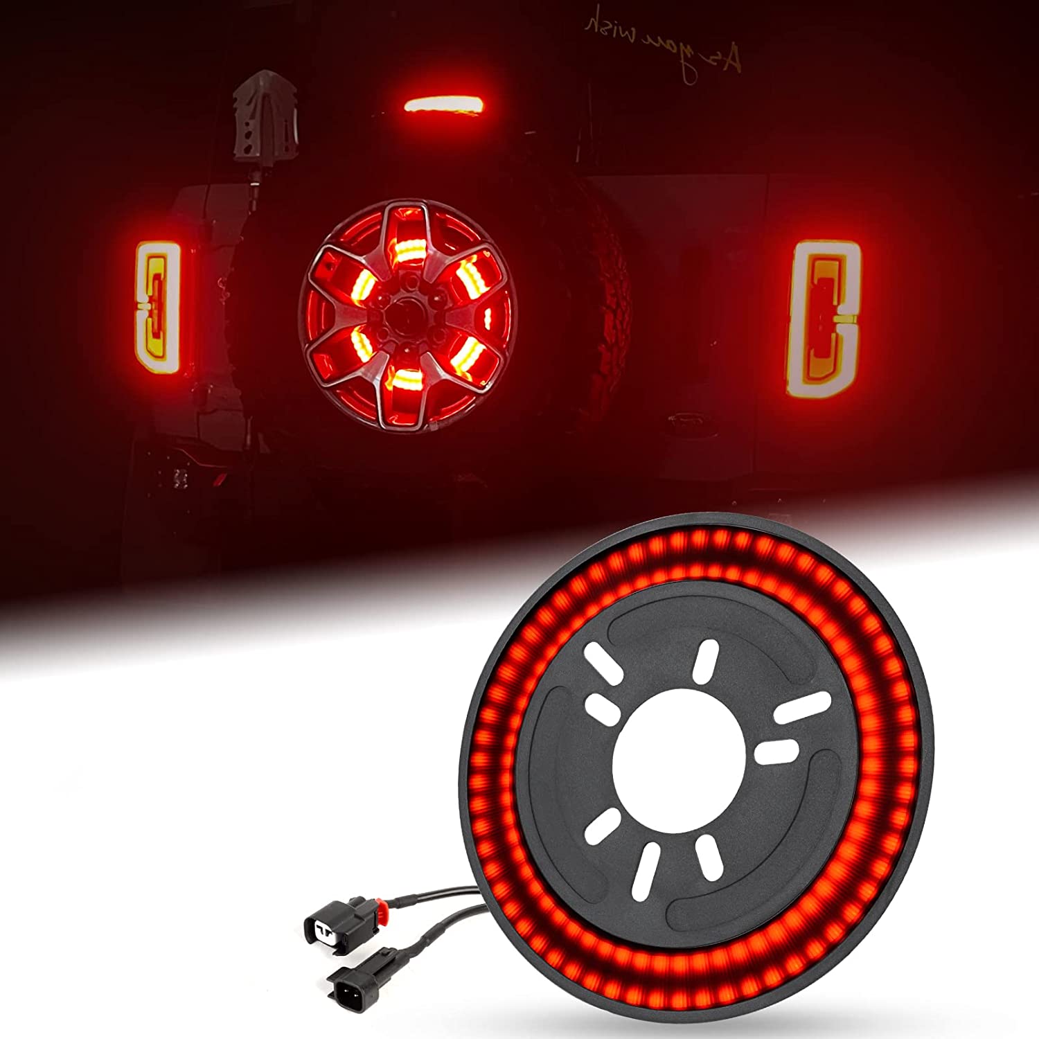 Bronco Spare Tire Brake Light Wheel Light | 1Pc Image principale du produit