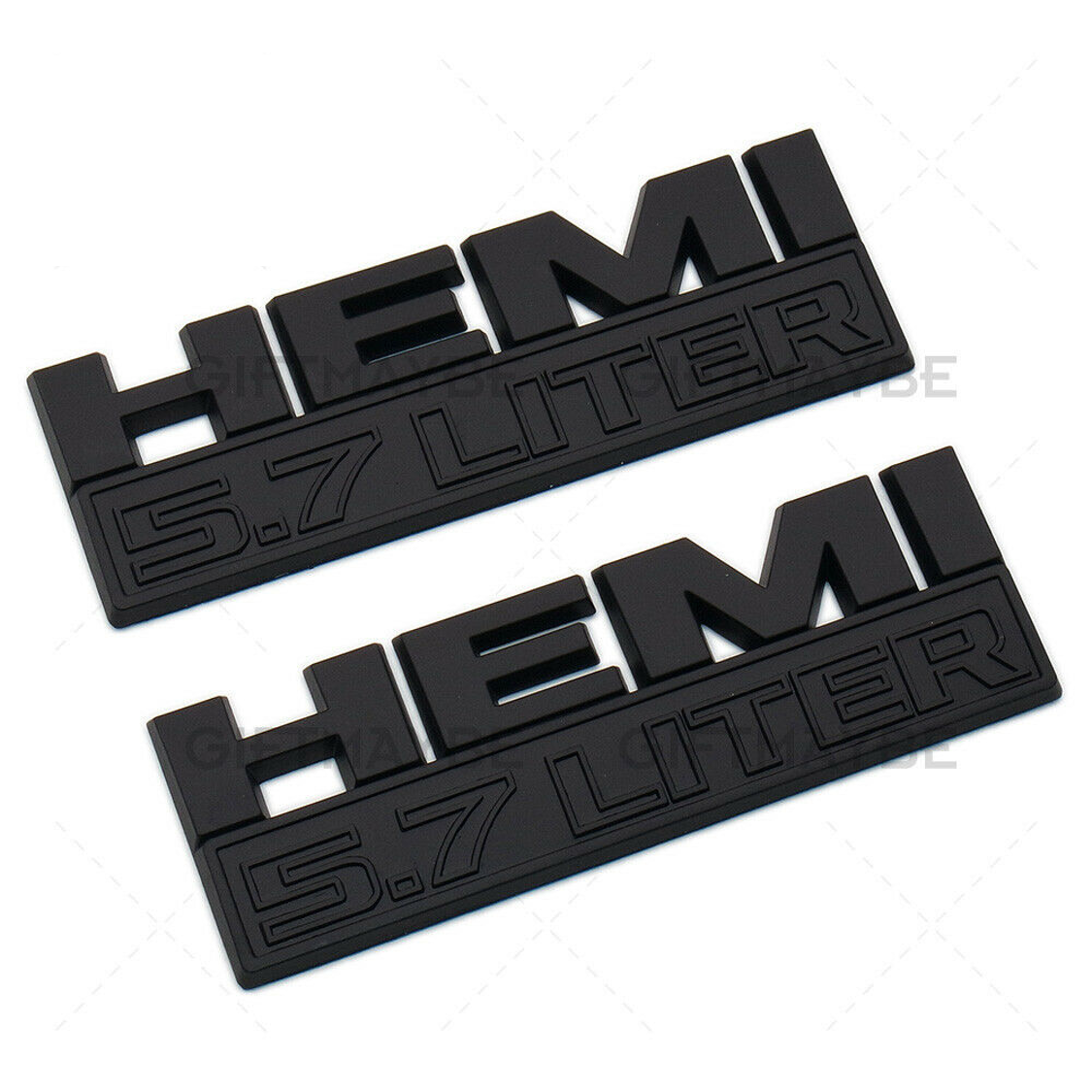 Hemi 5.7 LITER Emblem |  Side Fender | 2Pcs