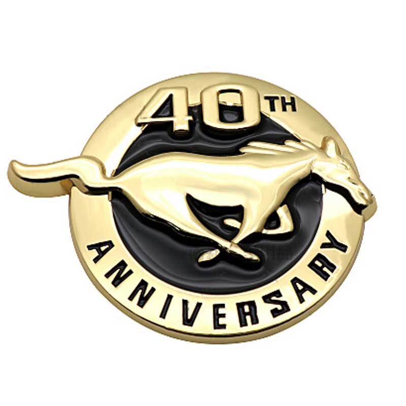 2004 40th Anniversary Ford Mustang Emblem | Front Fender | 1Pc