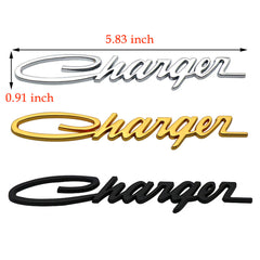 Charger Metal Emblem Letters For Dodge | 1Pc