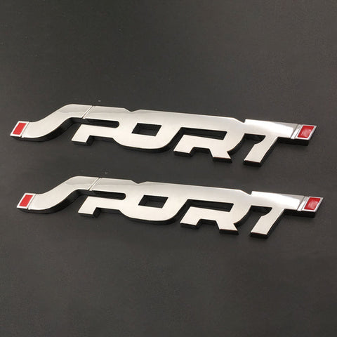 SPORT Emblem for Ford | 2pcs