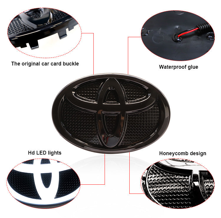 2015-2019 Toyota Land Cruiser LED Badge Emblem | 1Pc Secondary image