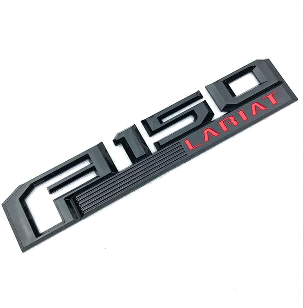 2Pcs Emblem Side Fender Badge Nameplate For F150 XLT LARIAT 2015-2023