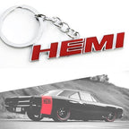 Metal Keychain For Jeep & Dodge Challenger Charger Hemi
