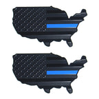 American Flag Fender Emblem | 2pcs