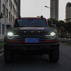 Bronco Front Grill Dynamic LED Amber Grill Lights | 3Pcs | 2021-2023
