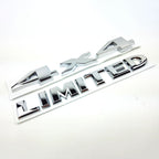 For Jeep Chrome 4X4 Limited Liftgate Emblem Nameplate Badge