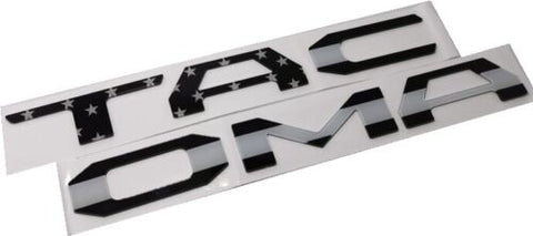 Toyota Tacoma 3D ABS Tailgate Insert Letters | 1Pc
