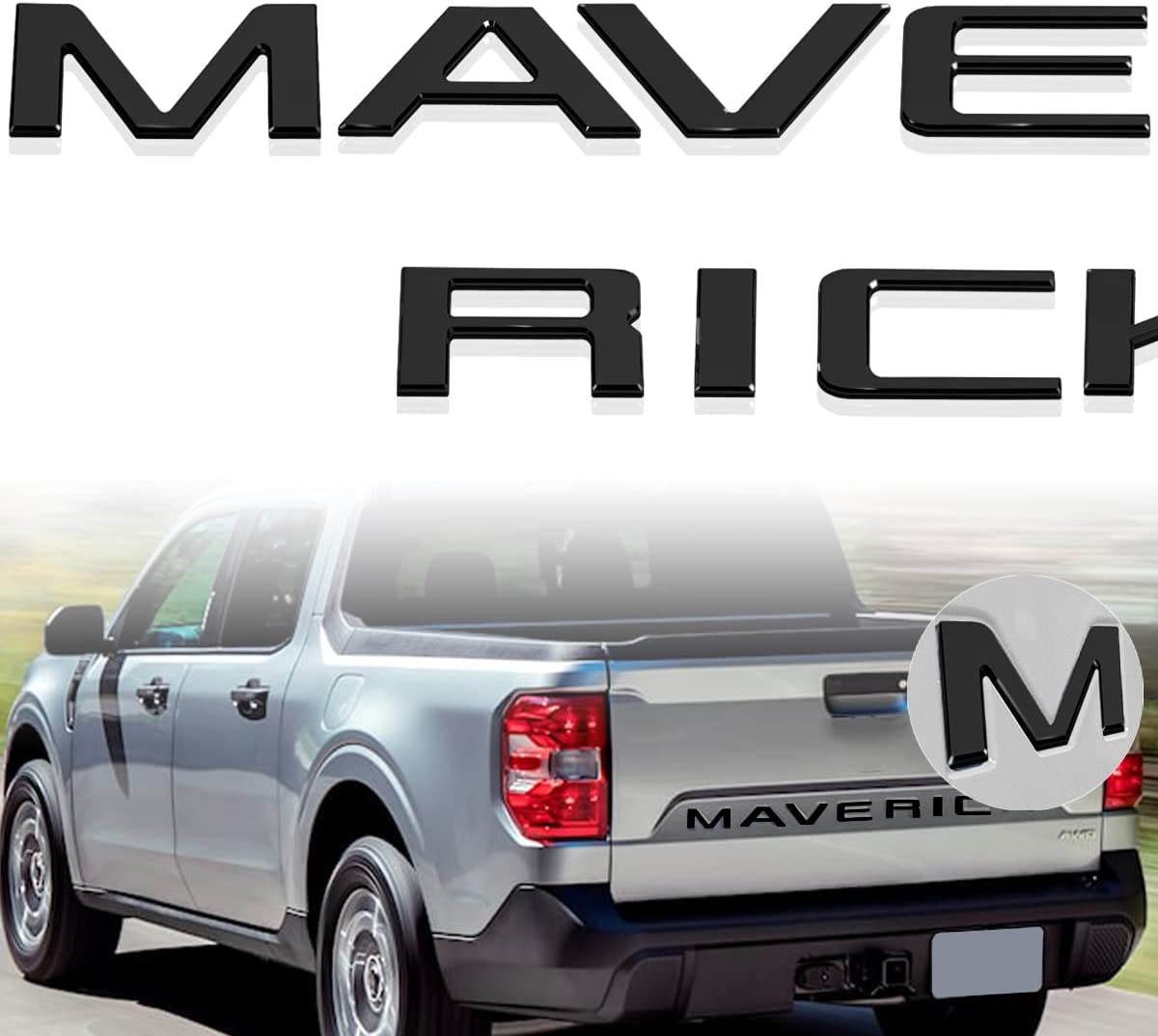 Ford Maverick Tailgate Letters | 1Pc