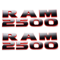 RAM 2500 Emblem Badge Nameplate | 2Pcs