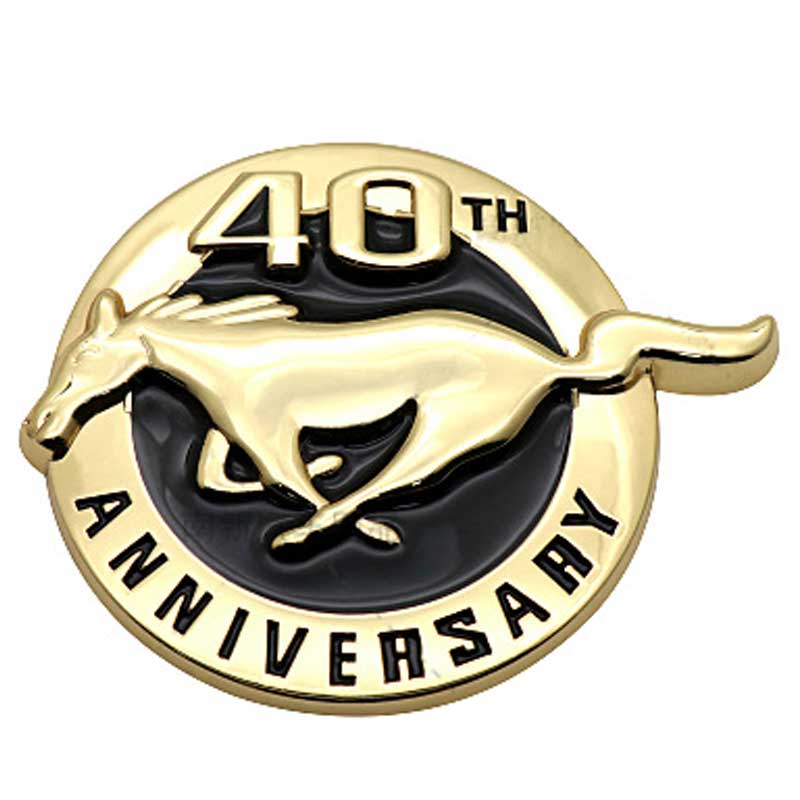 2004 40th Anniversary Ford Mustang Emblem | Front Fender | 1Pc