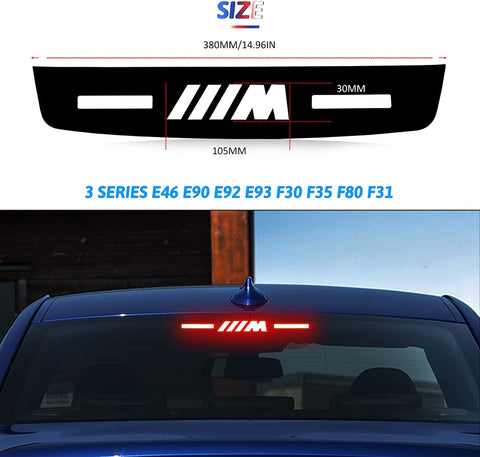 BMW High Brake Light Sticker | 1Pc