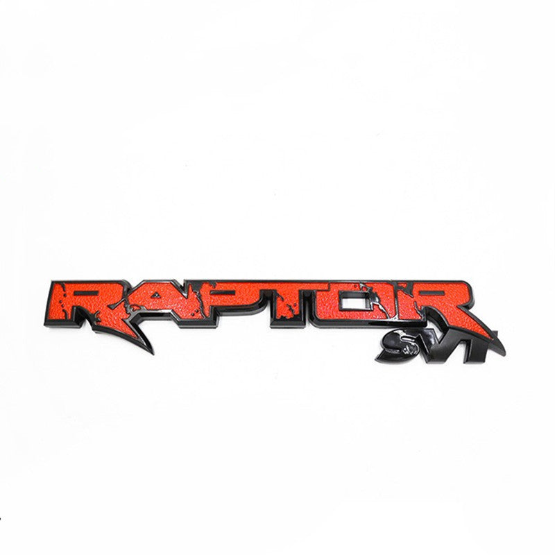 Raptor SVT Tailgate Emblem 3D Badge Sticker Decal For Ford F-150 | 1Pc