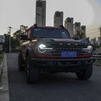 Bronco Front Grill Dynamic LED Amber Grill Lights | 3Pcs | 2021-2023