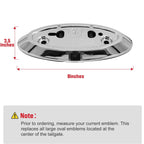 7 Inches Emblem Truck Tailgate Camera Housing For Ford