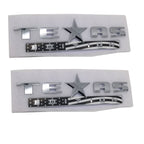 2Pcs TEXAS EDITION Emblem For Chevy Silverado Sierra Truck Universal Decal