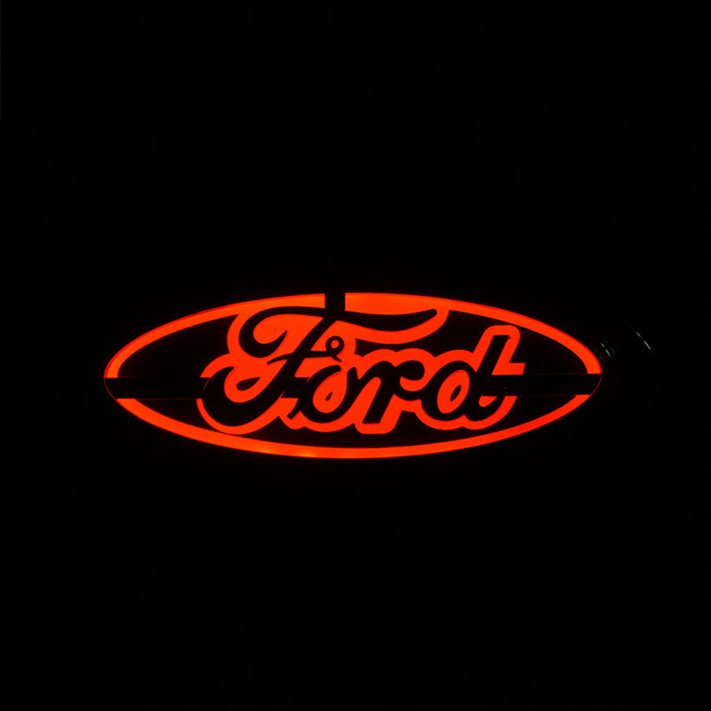 5D Ford LED Emblem Chrome Housing For Ford Focus Mondeo Kuga