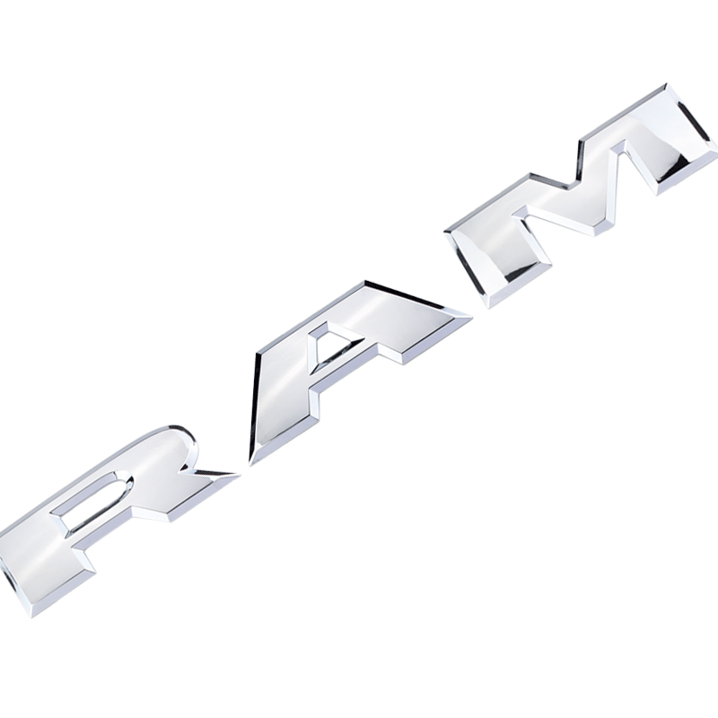 For 2015-2020 Ram 1500 Rear Tailgate Letters Emblem Inserts Badges