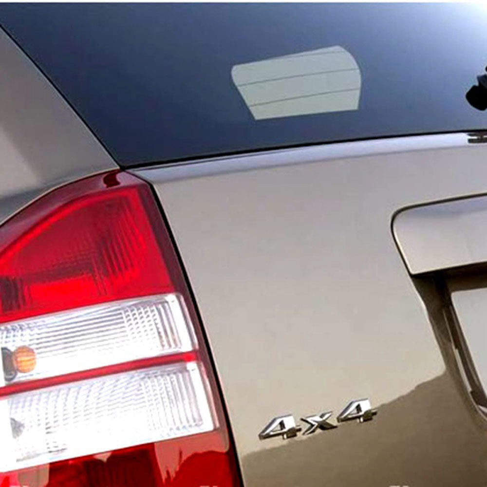 For Jeep Chrome 4X4 Limited Liftgate Emblem Nameplate Badge