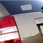 For Jeep Chrome 4X4 Limited Liftgate Emblem Nameplate Badge