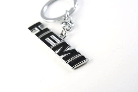 Metal Keychain For Jeep & Dodge Challenger Charger Hemi