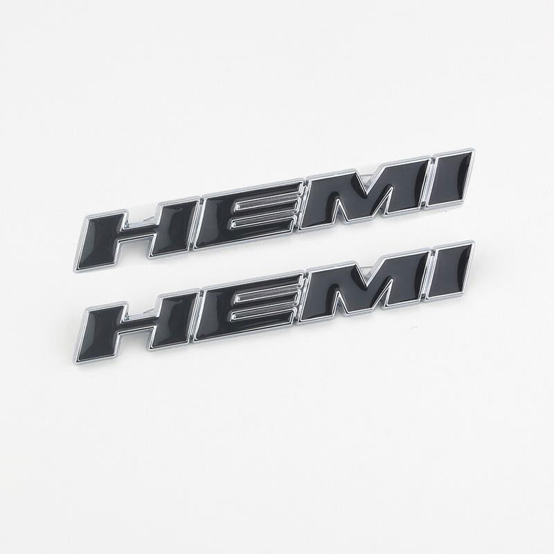 HEMI Fender Badge Overlay Decal | 2Pcs