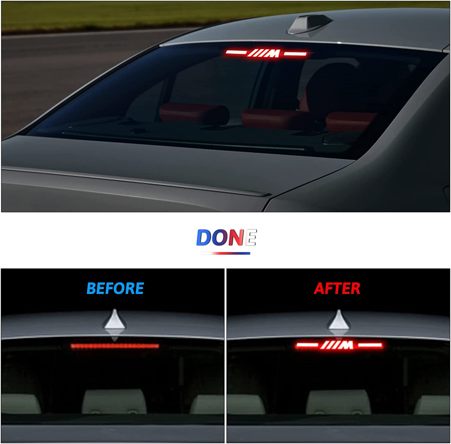 BMW High Brake Light Sticker | 1Pc – Off-Road Autoparts