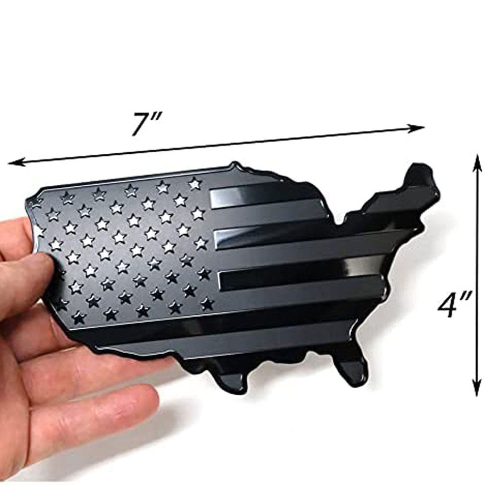 American Flag Fender Emblem | 2pcs