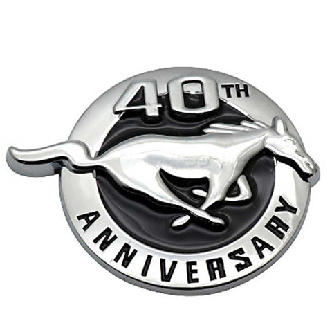 2004 40th Anniversary Ford Mustang Emblem | Front Fender | 1Pc