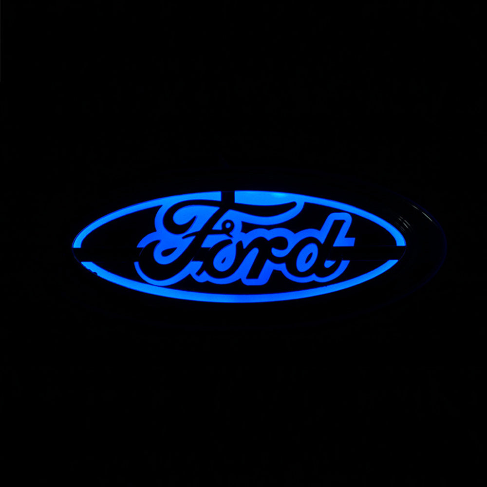 5D Ford LED Emblem Chrome Housing For Ford Focus Mondeo Kuga