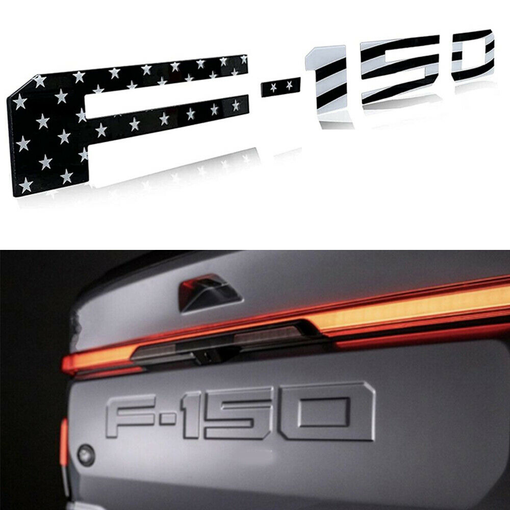 21 - 24 Ford F150 Tailgate Inserts Decals Letters Stickers