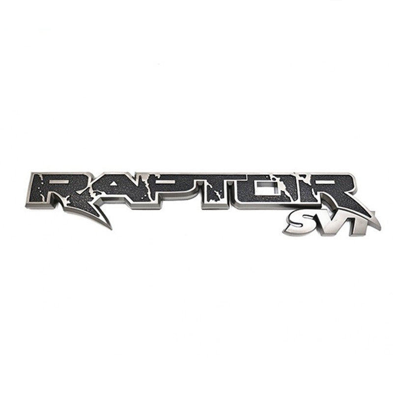 Raptor SVT Tailgate Emblem 3D Badge Sticker Decal For Ford F-150 | 1Pc