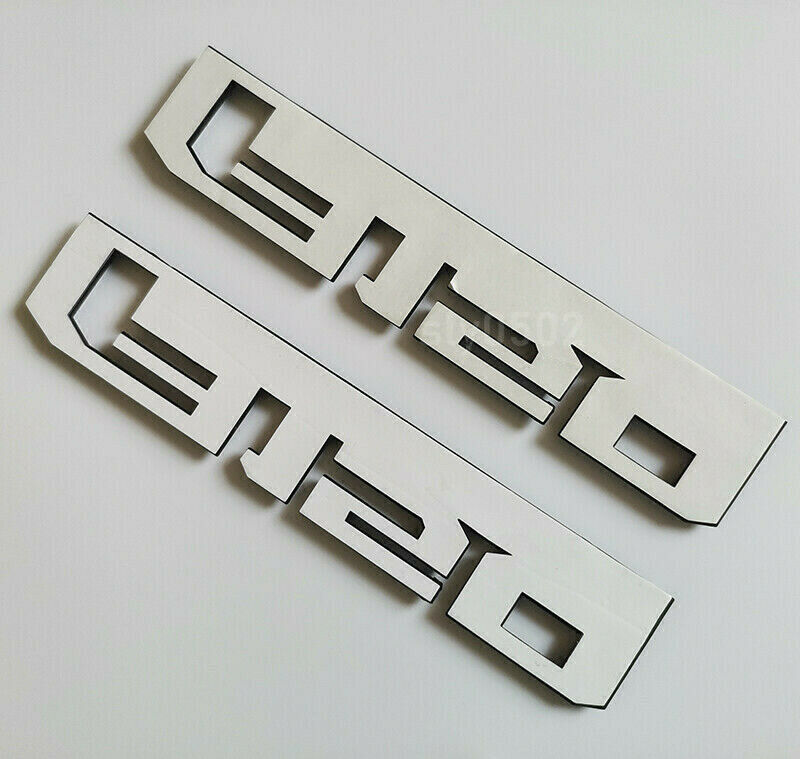2Pcs Emblem Side Fender Badge Nameplate For F150 XLT LARIAT 2015-2023