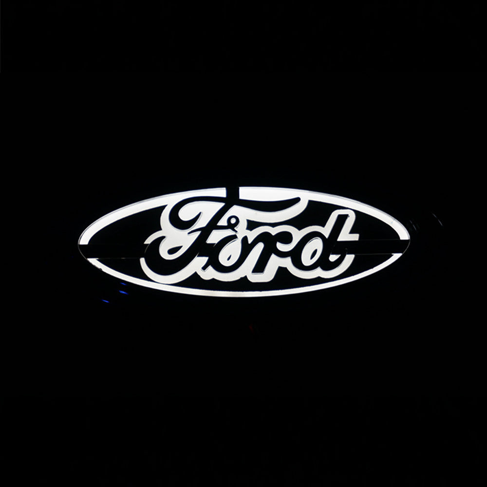 5D Ford LED Emblem Chrome Housing For Ford Focus Mondeo Kuga