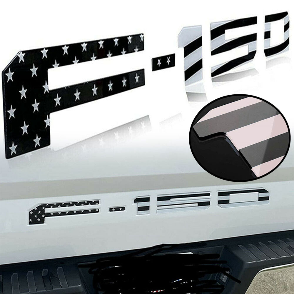 18 - 20 Ford F150 Tailgate Inserts Decals Letters Stickers
