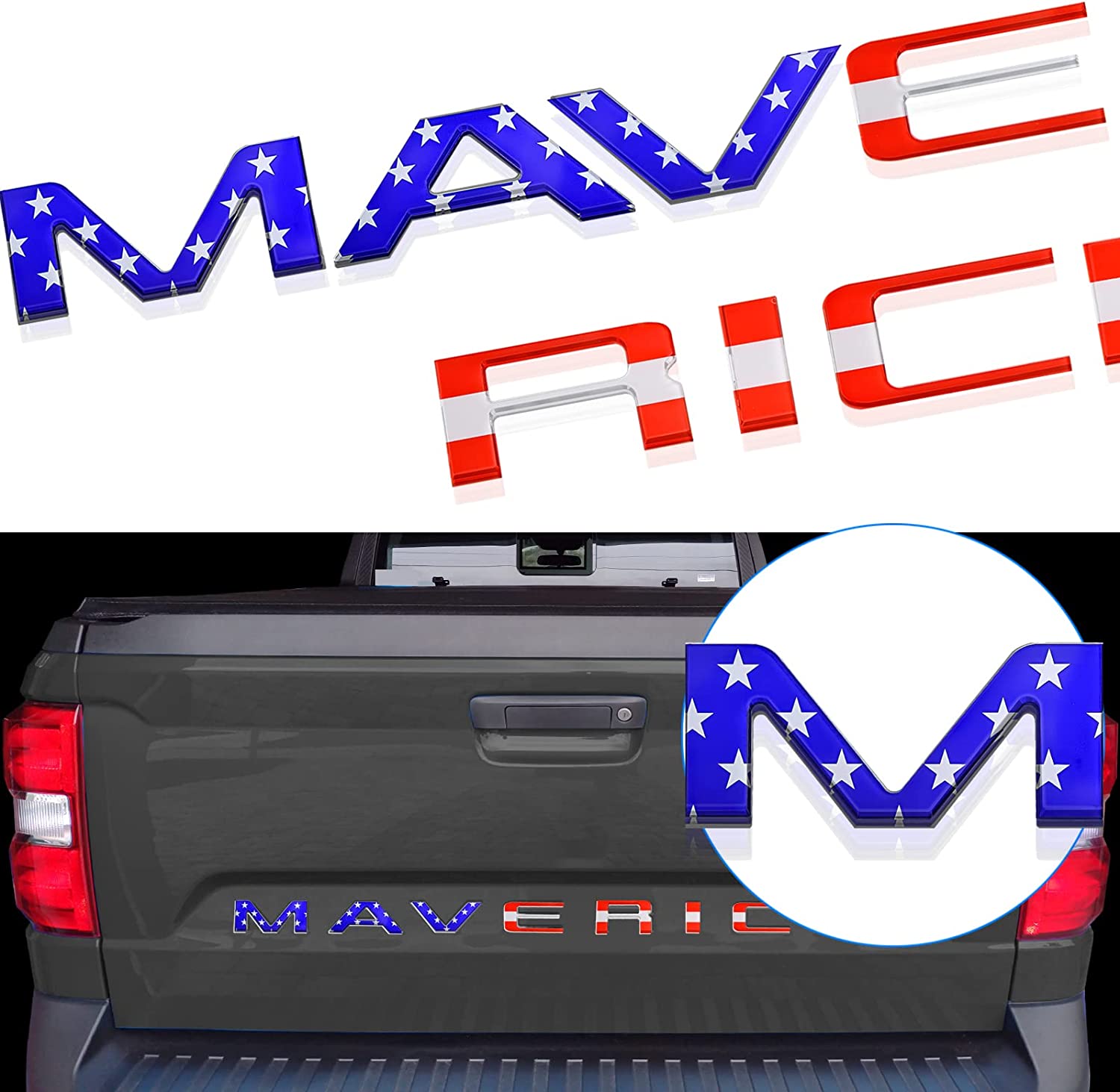 Ford Maverick Tailgate Letters | 1Pc