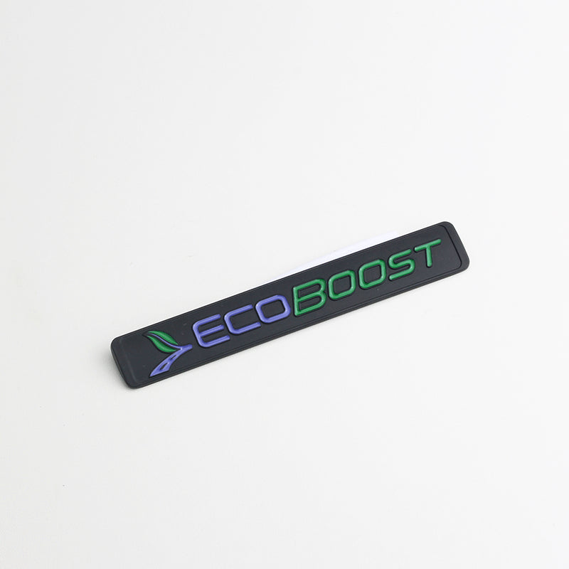3D Metal Fender Side ECOBOOST Badge For Ford | 1Pc