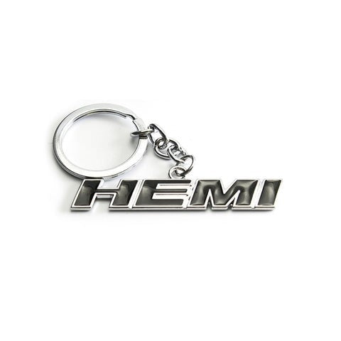 Metal Keychain For Jeep & Dodge Challenger Charger Hemi